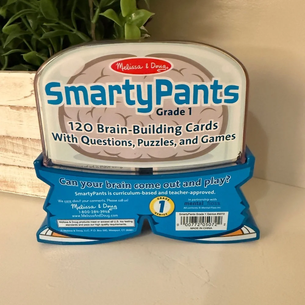 Melissa & Doug - Smarty Pants Game - 1st Grade - 120 Educational Questions NEW